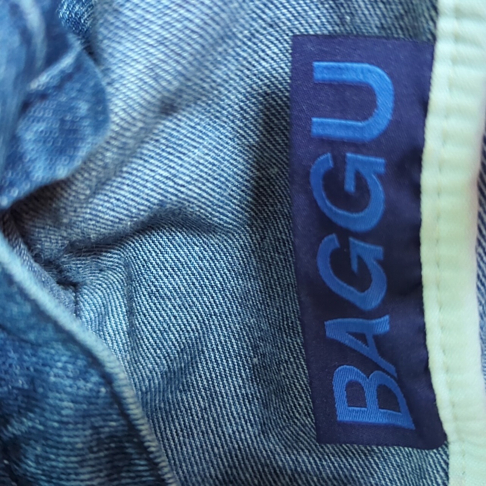 Baggu Giant Pocket Denim Tote - Picture 6 of 9